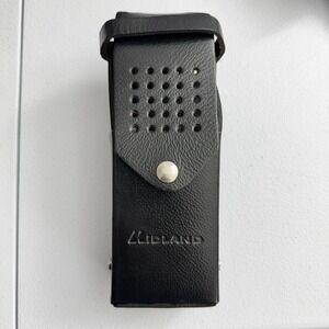 Midland Leather Radio Holster Large Duty Belt D-Ring Black